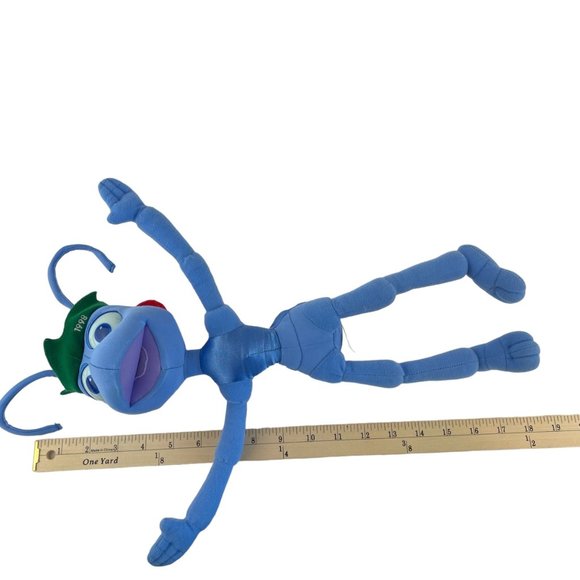 Disney Pixar Bugs Life Flik Ant Christmas 1998 Plush Holiday Stuffed Animal Toy - Picture 5 of 6